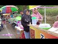 Ngabuburit di simpang lima Bunderan Serayu Madiun,cari takjil utk buka Puasa Ramadhan.Banyak takjil.