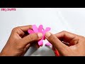 Very Easy Paper Flower Craft | Paper Flower Making Step By Step | DIY Flower Craft