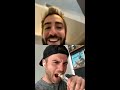 Jack Barakat from All Time Low Instagram live from March 27,2020
