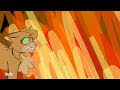 Working on the warrior cats fire scene on FlipaClip