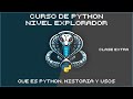 Curso de Python - Nivel 1 (Nivel explorador) - Clase extra