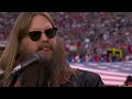 Chris Stapleton Sings the National Anthem at Super Bowl LVII