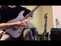 Fast scales Played on an Arctic White “Charvel San Dimas SD1 model guitar.