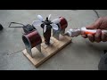 How I Made A High Power Perpetual Generator With An Angle Grinder