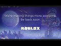 roblox is down again???