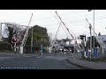 Level Crossing - Merrion Gates, Dublin - IE 8520 Class Dart Train