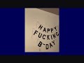 crying on your birthday pt.3 | a playlist