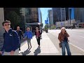 🇨🇦 【4K】☀️ Downtown Vancouver BC, Canada. Amazing sunny day.  Relaxing Walk.
