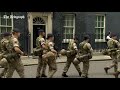 Armed forces arrive in London