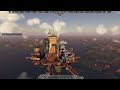 A Gorgeous Ruins Scavenging Flying Fortress Strategy Experience - Airborne Empires