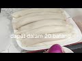 Buat laksam pertama kali. Resepi dari tok mek.