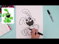 How To Draw Hoppy Hopscotch | Poppy Playtime