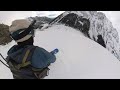 Hiking and Snowboarding The Y-COULOIR in Aspen - 5/13/2024