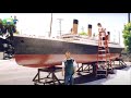 TITANIC , James Cameron's  ,Unbeliveable 1/20 scale Titan.ic model