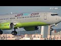 제주공항 이착륙, 생생한 엔진음, 교신음성 / Jeju airport RKPC plane spotting