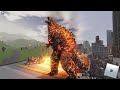 THERMO GODZILLA Kaiju Arisen VS Ark Survival *best game* - COMPARASON