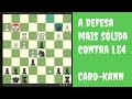 The most solid defense against 1.e4 DEFENSE CARO-KANN