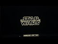 I changed the STAR WARS intro