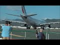 St Maarten 🇫🇷 🇳🇱 Crazy Takeoff Landing 747 A340 etc. (Full HD 1080p !)