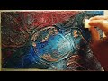 Mastering Texture Art: 3D acrylic painting with Pallette Knife