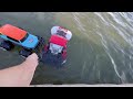 ATTEMPTING to HYDROPLANE a Traxxas Slash 4x4 on WATER!