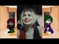 Joker and Poison Ivy react to Harley Quinn (terrible bearly any reactions lazy first reaction vid(