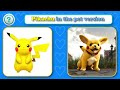 Find The Odd One Out | Pokemon Edition 🎮🎲 🐉 | QuizZone