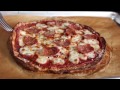 Cauliflower Pizza Crust Recipe - Cauliflower Pizza 