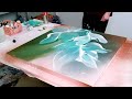 Watch this Abstract Acrylic Painting Come to Life ~ Passage of Time