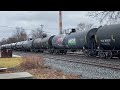 The Final Ride of BC Rail 4625 - Railfanning Fairport, NY, 1/7/23, featuring BCOL 4625 and CP 8876
