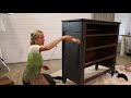 Homemade Paint Recipe ~ Milk Paint Tutorial ~ Painted Furniture makeover ~ Paint from Scratch Idea