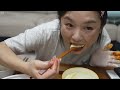 Real Mukbang:) Spicy chicken feet & Fried chicken is fantastic ☆ Melty steamed egg custard