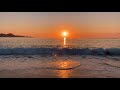 Sunset Therapy: Soothing 4K Pacific Coast Beach Sunset (Carmel, California)