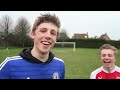 YOUTUBER FOOTBALL CHALLENGES!!