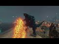 Nuclear Godzilla and Shin Godzilla vs Godzilla Earth ゴジラ・アース GTA V Mods