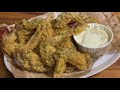 Parmesan chicken wings with original dipping sauce recipe