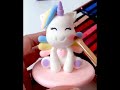 How to make a Fondant Unicorn Cake Topper | Unicorn Cake Topper Tutorial