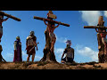 Jesus es colocado en la cruz (Lucas; 23 32-43)