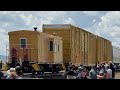 Big Boy 4014 getting ready and leaving Medicine Bow WY