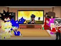 Sonic The Hedgehog reacts to Sonic.EXE Vs Fleetway Sonic