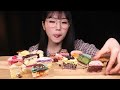 ASMR 필링 빵빵한 마카롱 20가지!✨Colorful Macaron🍭 쁘띠롱 마카롱 먹방 [Chocolate, Strawberry, Matcha macaron] Mukbang