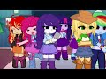 Equestria Girls react to TT || Gacha Life 2 || glass ||