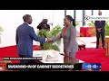 LIVE!! President Ruto Swearing-in New Cabinet Secretaries at Statehouse, Nairobi!!