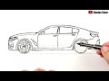 How to draw BMW M8