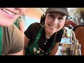 WORK WITH ME AT STARBUCKS - busy morning shift