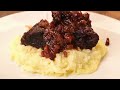 Red Wine and Guinness Braised Beef Short Ribs