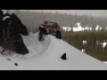 Snow Wheeling Drifting