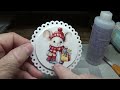 DIY~Making Adorable Christmas Mouse Ornaments!