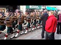Military Pipers Parade Inverness - 15 o f October  2015
