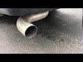 Volvo 240 IPD high flow exhaust sound